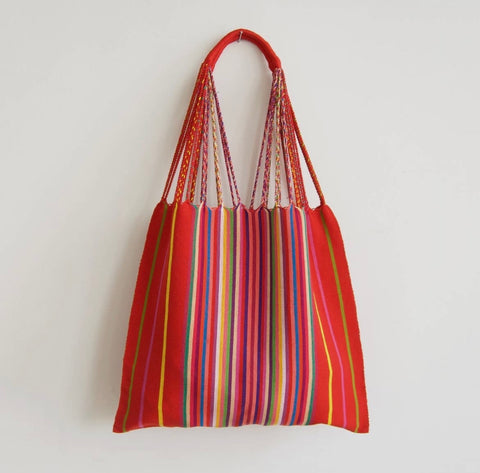 Hammock Tote (Red Multicolor)