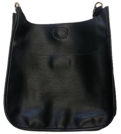 Classic Faux Leather Messenger