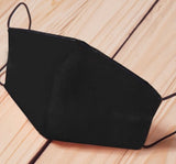 Black Double Layered Face Mask