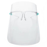 Protective Face Shield with Glasses Frame