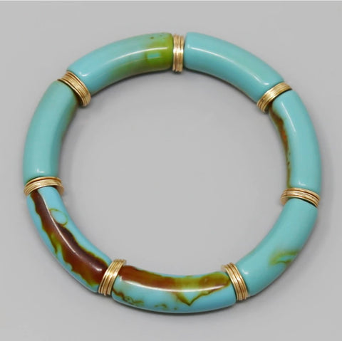 Acrylic Tube Bracelet (more colors)