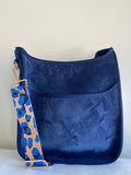 Velvet Messenger Handbag (More Colors)